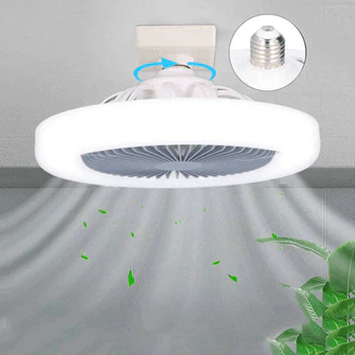 💡❄️ Ventilador LED inteligente TurboMax™ 2 en 1 - [SÚPER POTENTE] ✨